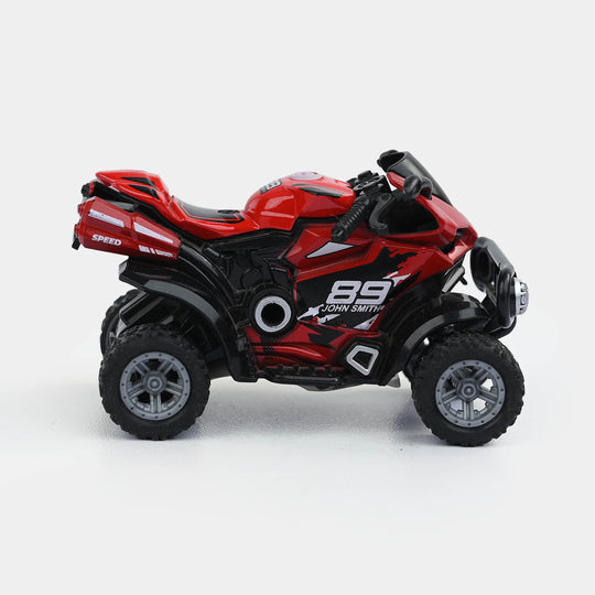 Alloy Pull-Back Friction Powered Vehicle