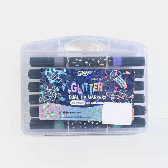 Glitter Marker | 12PCs