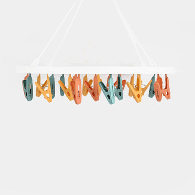 Laundry Cloth Hanger Clips Set