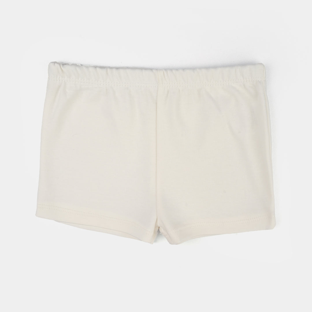 Infant Girls Jersey/Terry 2Pc Suit - Navy