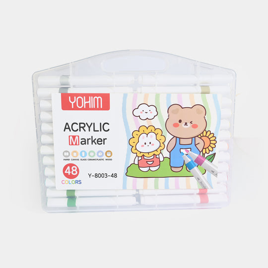 Acrylic Markers | 48PCs
