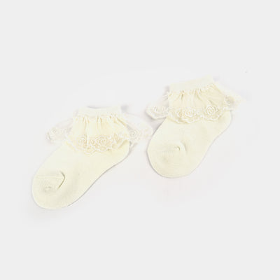 Yellow Frill Socks 9M+