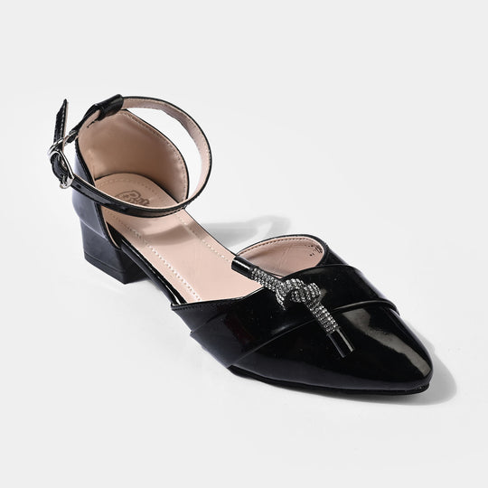 Girls Pumps Heels ZP-129-BLACK