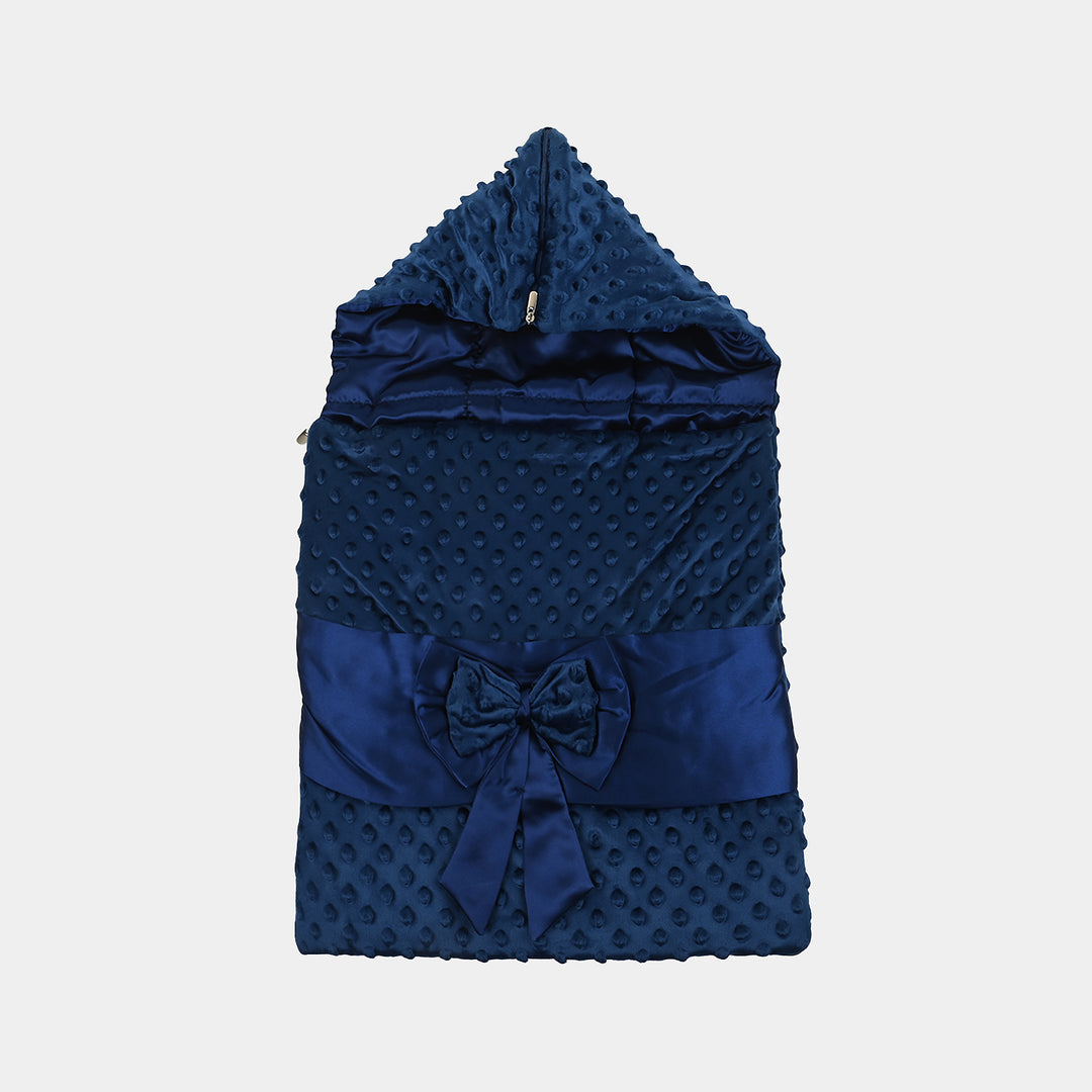 Hooded Baby Carry Nest Tie Bow