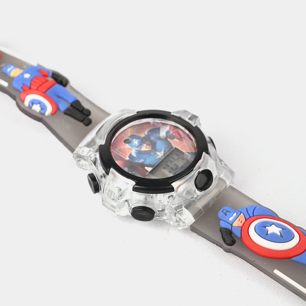 Kids Adjustable Strap Watch