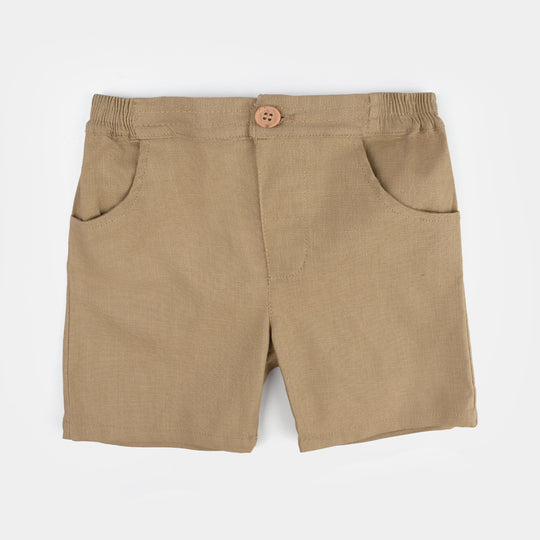 Infant Boys Jersey/Terry 2Pc Suit 287-008 E-C-BROWN