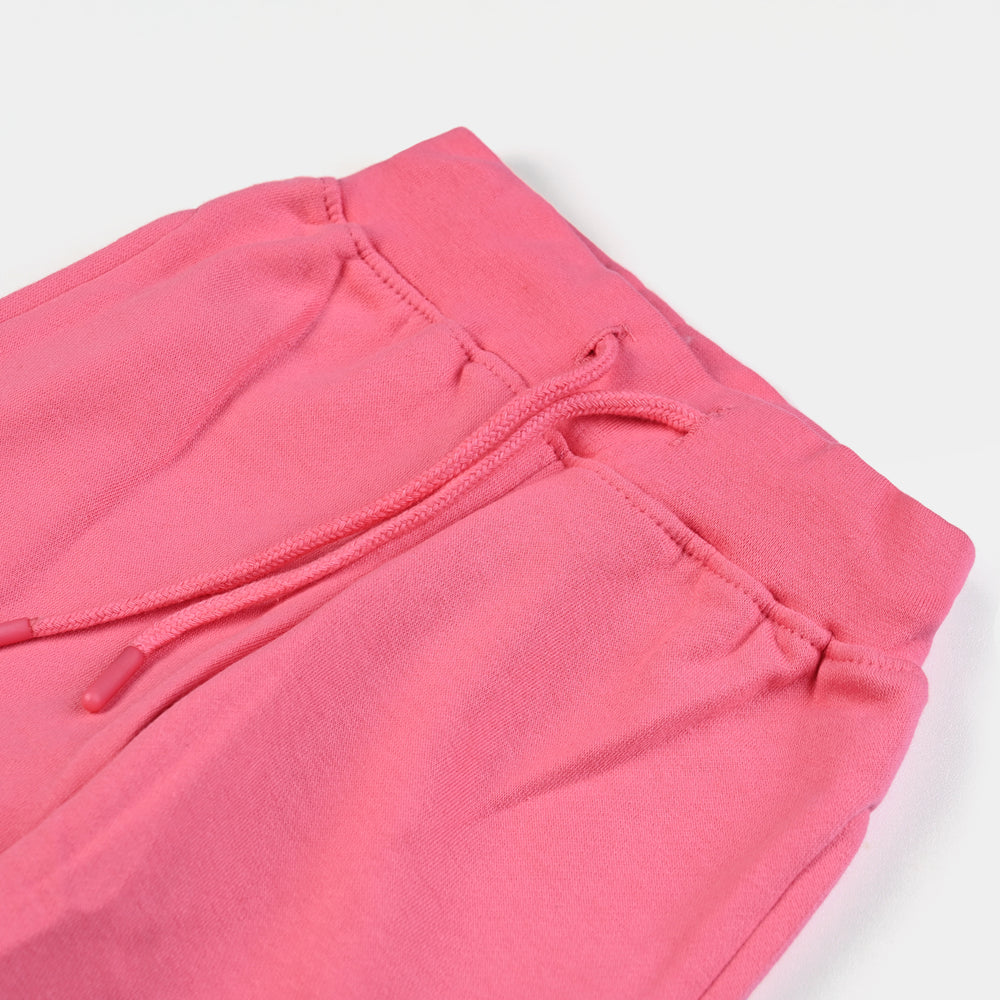 Girls Fleece Jersey Pajama Basic - C.Rose
