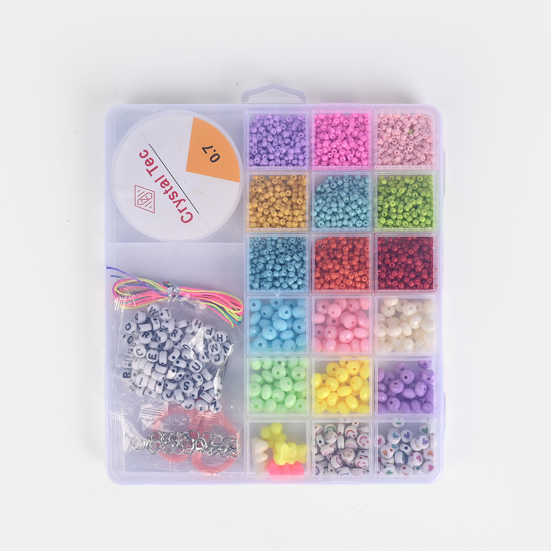 Kids Bead Jewelry Making Set