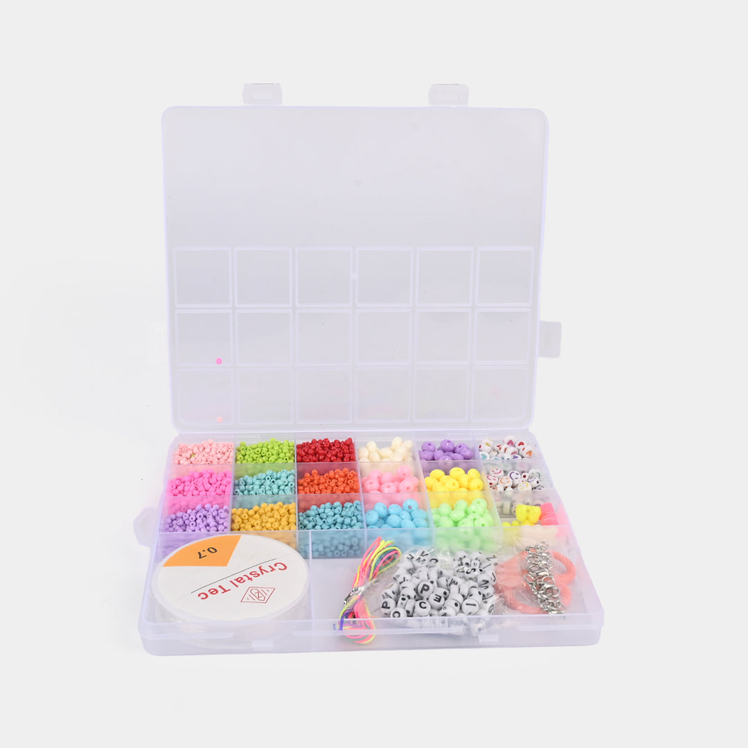 Kids Bead Jewelry Making Set