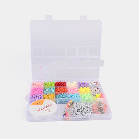 Kids Bead Jewelry Making Set