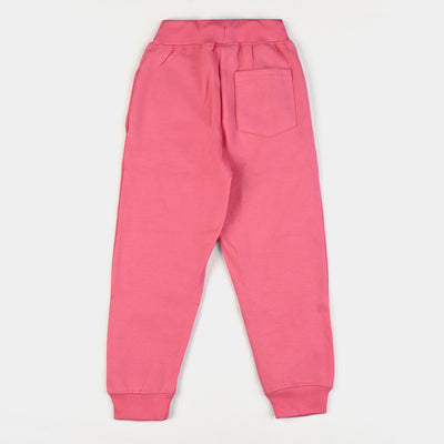 Girls Fleece Jersey Pajama Basic - C.Rose