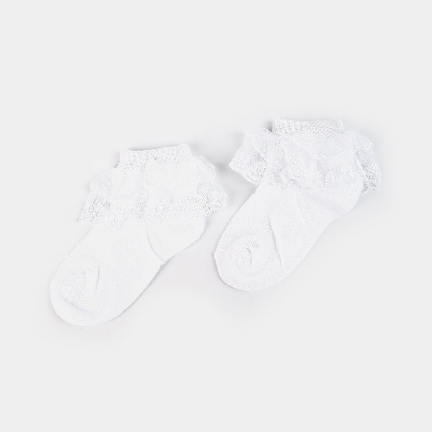 White Frill Socks 18M+