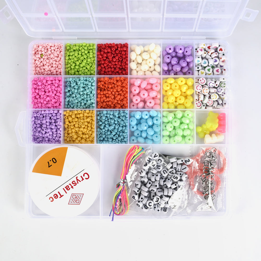 Kids Bead Jewelry Making Set