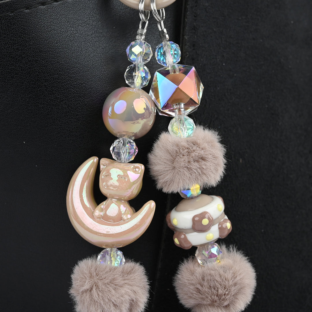 Fancy Multicolor Beads Keychain