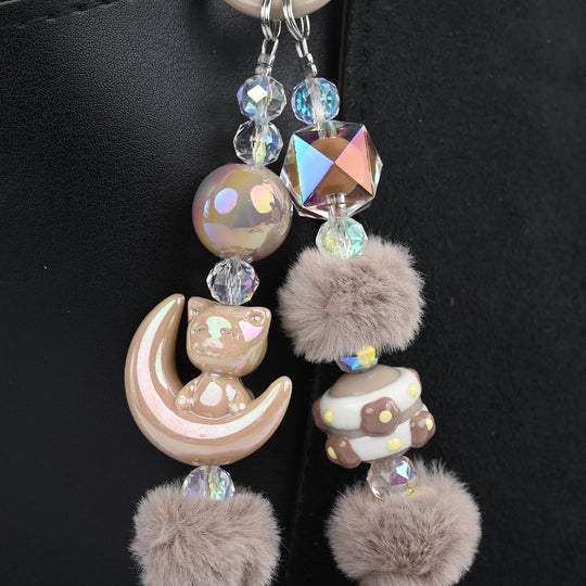 Fancy Multicolor Beads Keychain