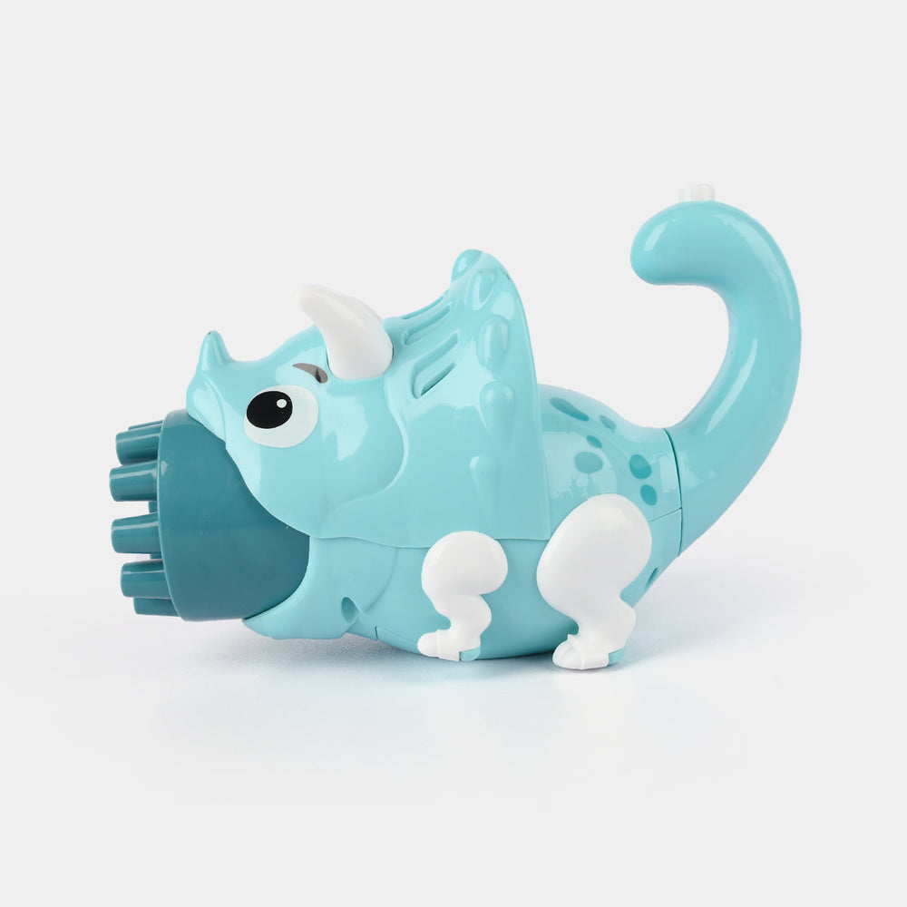 Triceratops Water Bubble Blaster for Kids