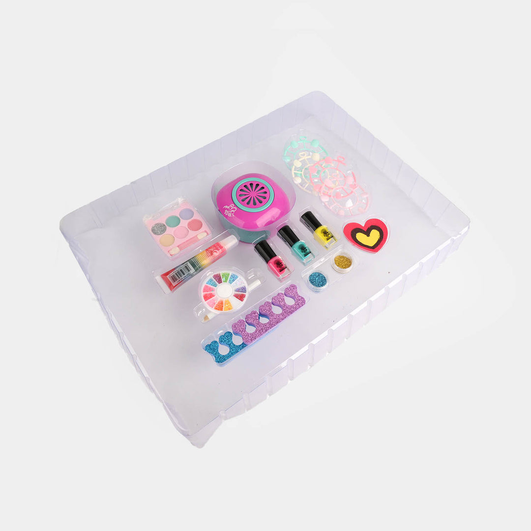 Kids Nail Dryer & Makeup Set
