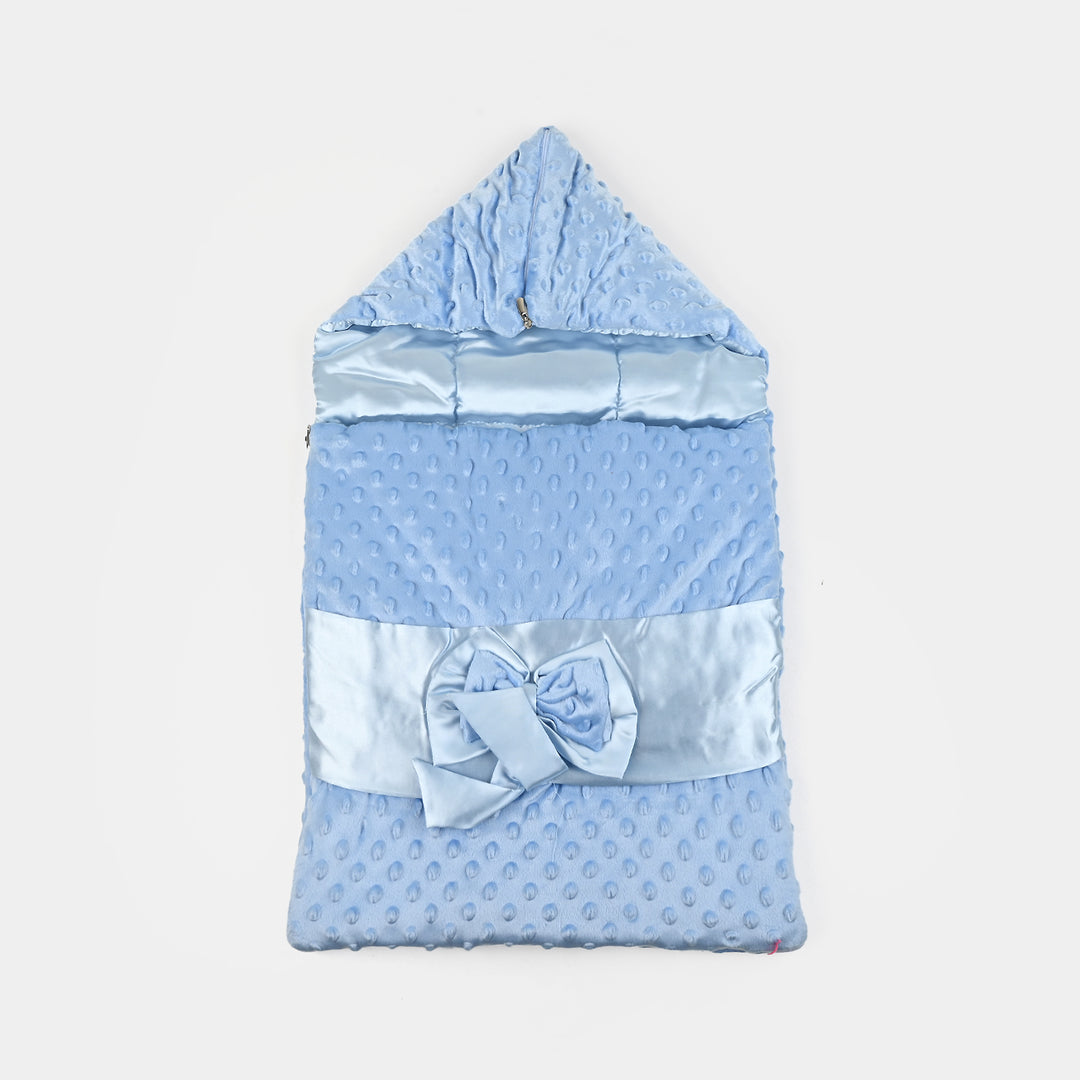 Hooded Baby Carry Nest Tie Bow