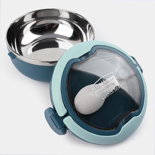 Lunch Box Stainless Steel With Spoon For Kids