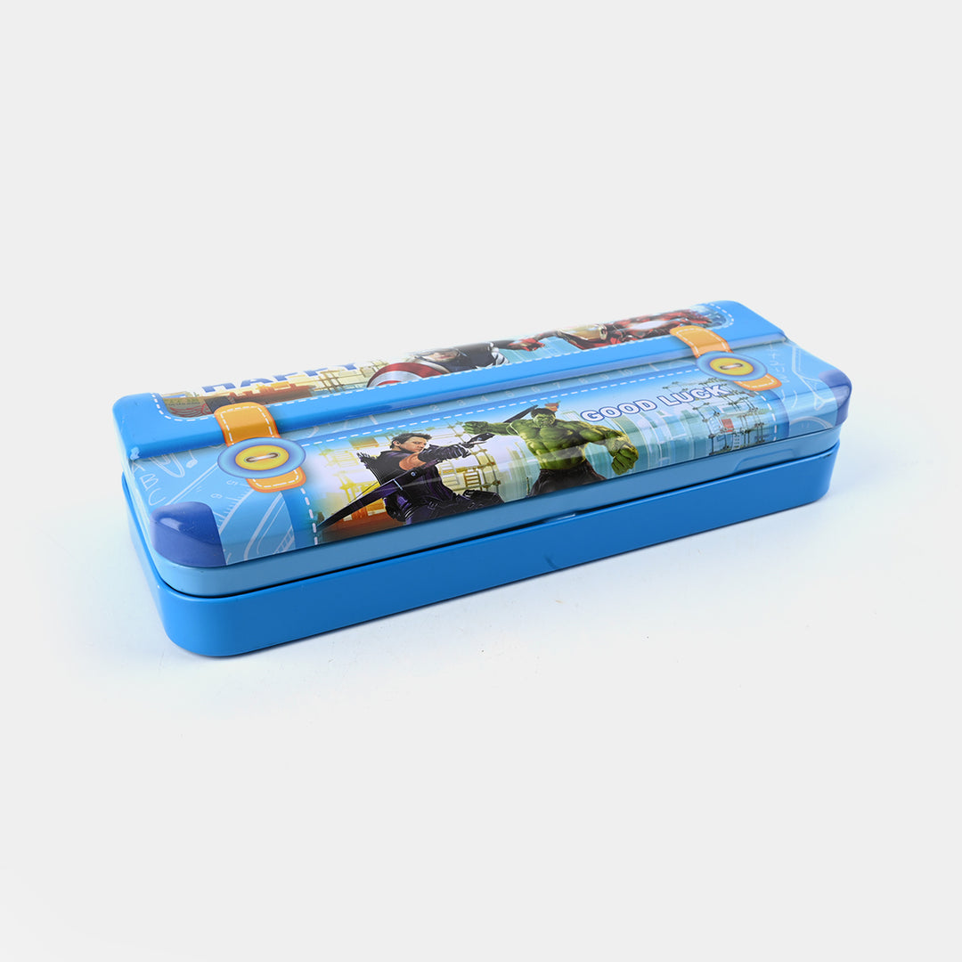 Stationary Pencil Box Metal For Kids