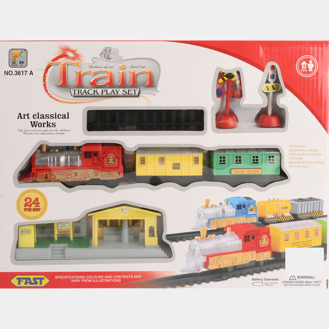 Classic Electric Train Track Play Set