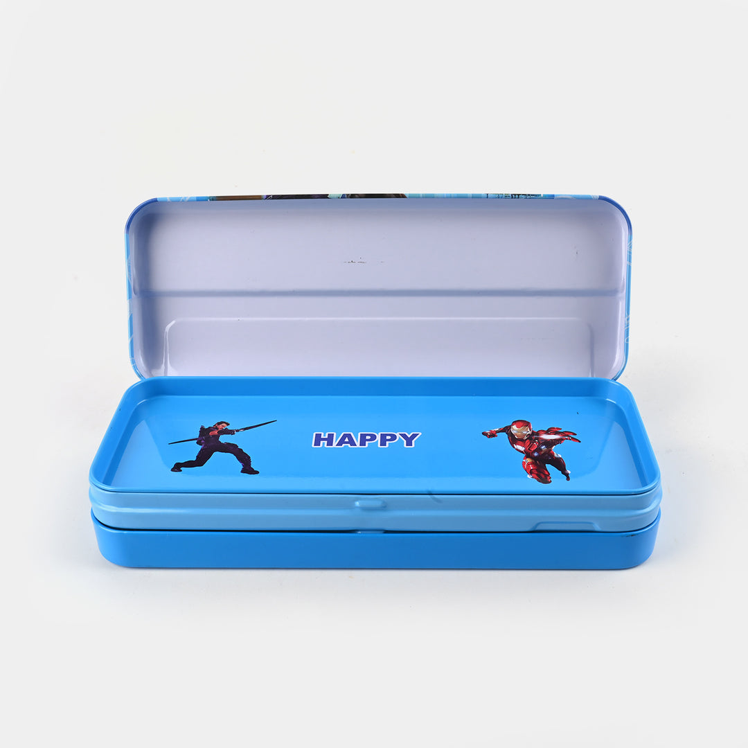 Stationary Pencil Box Metal For Kids