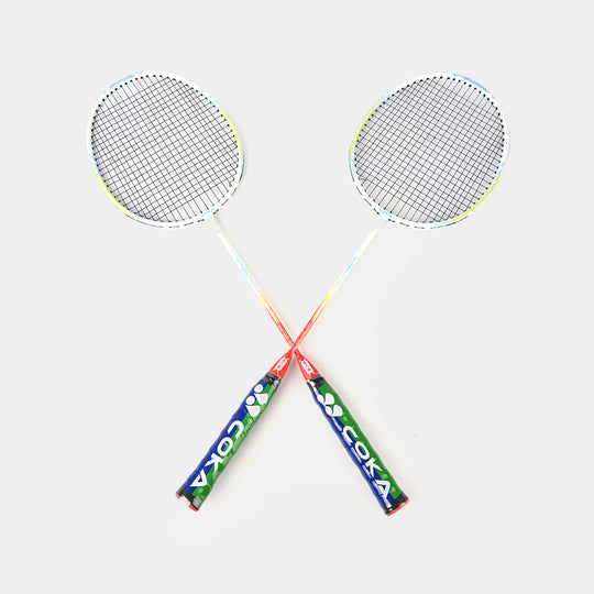 BADMINTON RACKET PAIR WITH CARRYING BAG