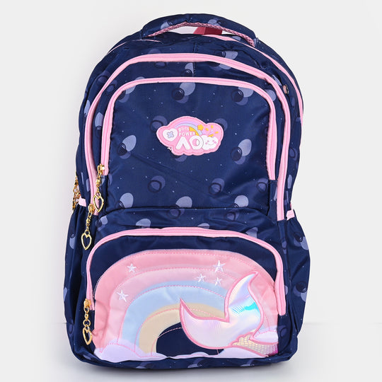 Cute Design School Bag With Pouch For Kids