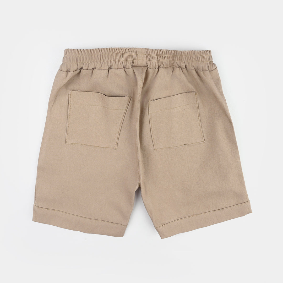 Infant Boys Jersey/Terry 2Pc Suit 294-005-BROWN