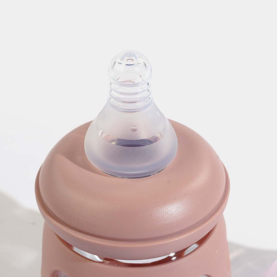 Minitree Newborn Baby Glass Feeder with Silicone Cover | 60Ml
