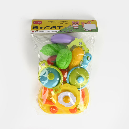 Play Kitchen & Food Set