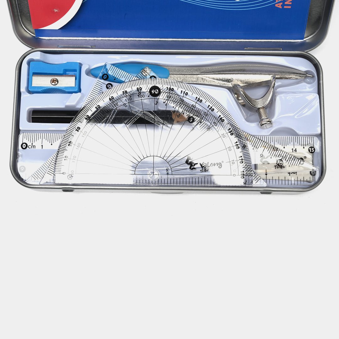 Geometry Compass Box Instruments Geometry Box for School | Bachaa Party