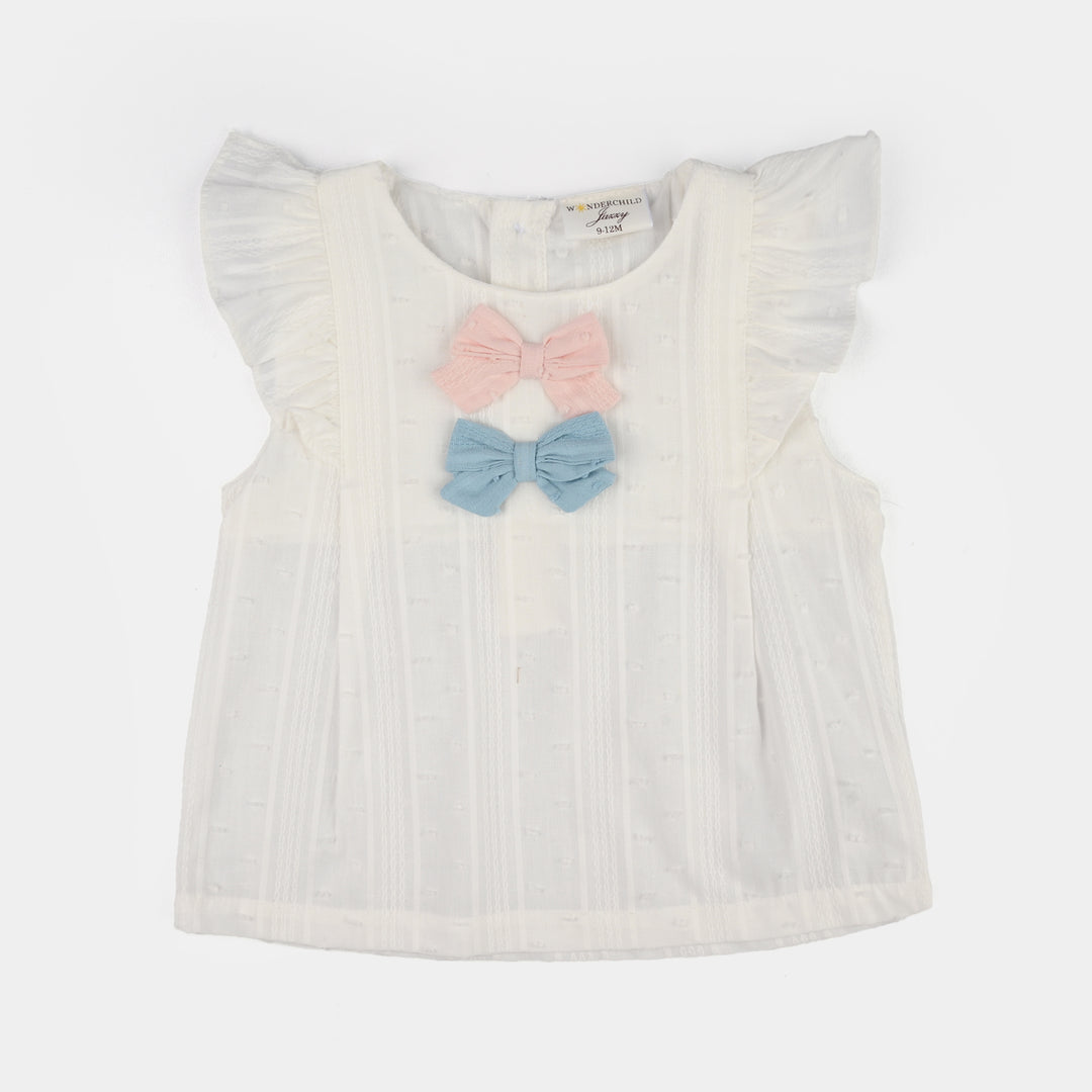 Infant Girls Jersey/Terry 2Pc Suit - Pink