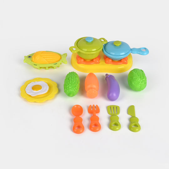 Play Kitchen & Food Set