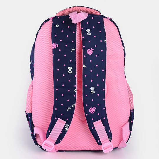 Cute Design School Bag With Pouch For Kids