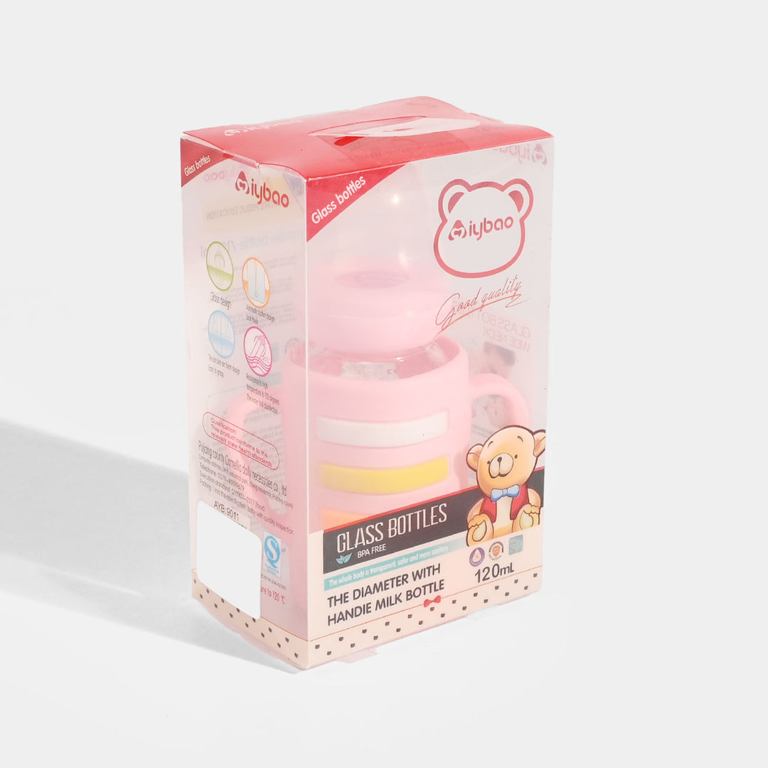 Baby Glass Feeding Bottle | 120ml