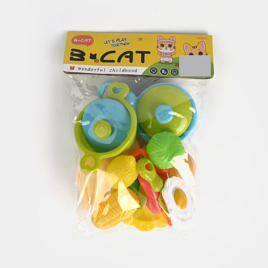 Play Kitchen & Food Set