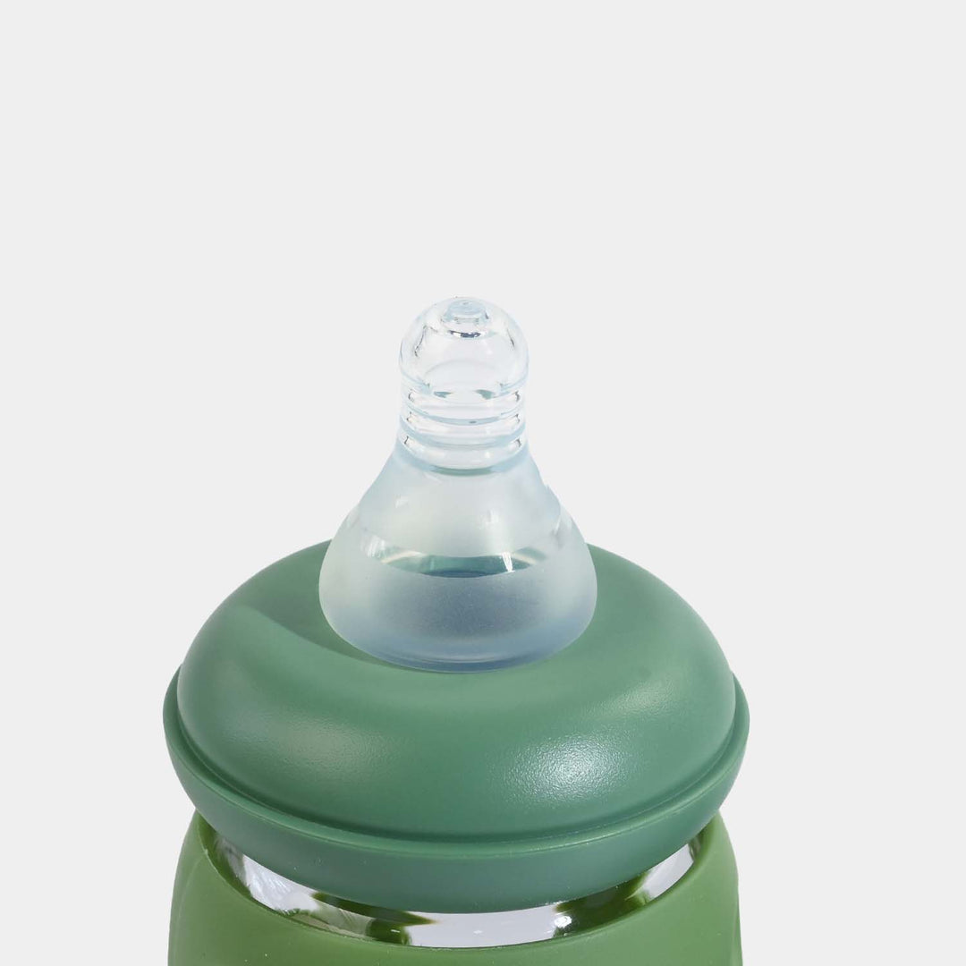 Minitree Newborn Baby Glass Feeder with Silicone Cover | 60Ml