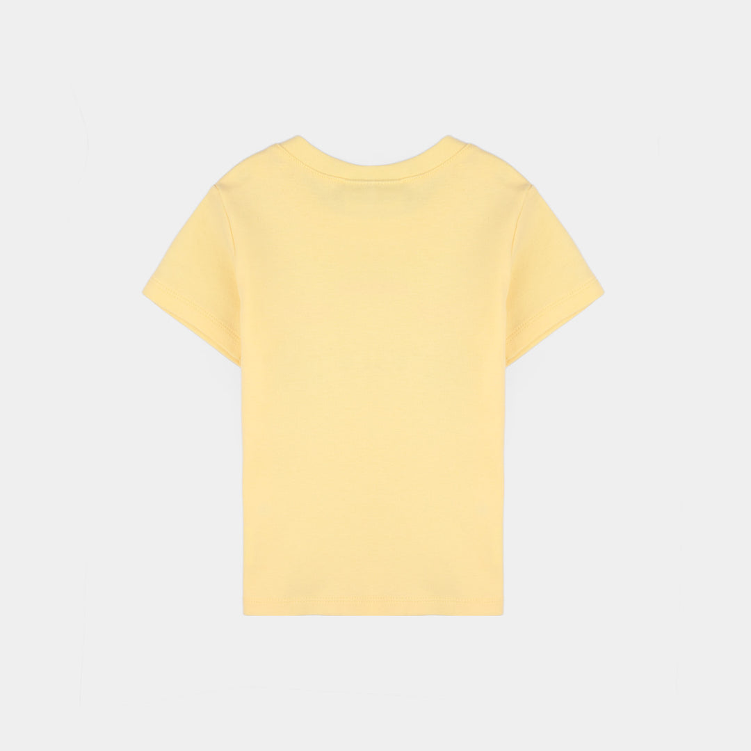 Infant Boys Jersey/Terry 2Pc Suit 287-024 E-C-Yell.White