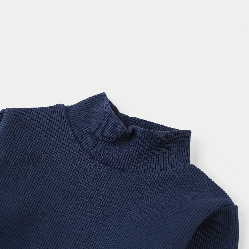 Infant Unisex Turtle Neck - NAVY