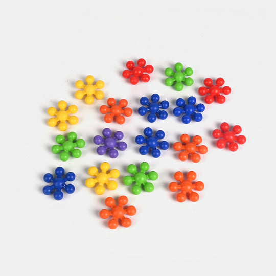 Plastic Play Puzzle Educational Interlocking Block Set | 150 Pieces