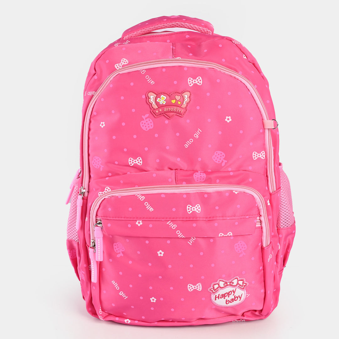 Cute Design School Bag With Pouch For Kids