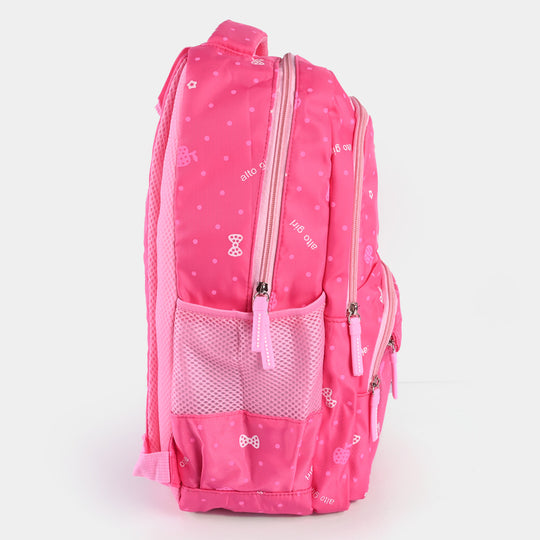 Cute Design School Bag With Pouch For Kids