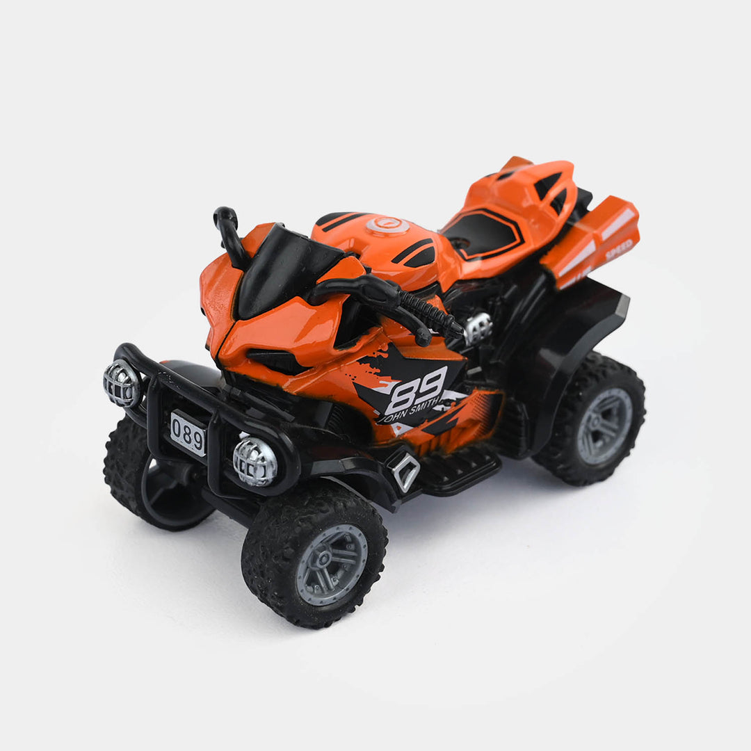 Alloy Pull-Back Friction Powered Vehicle