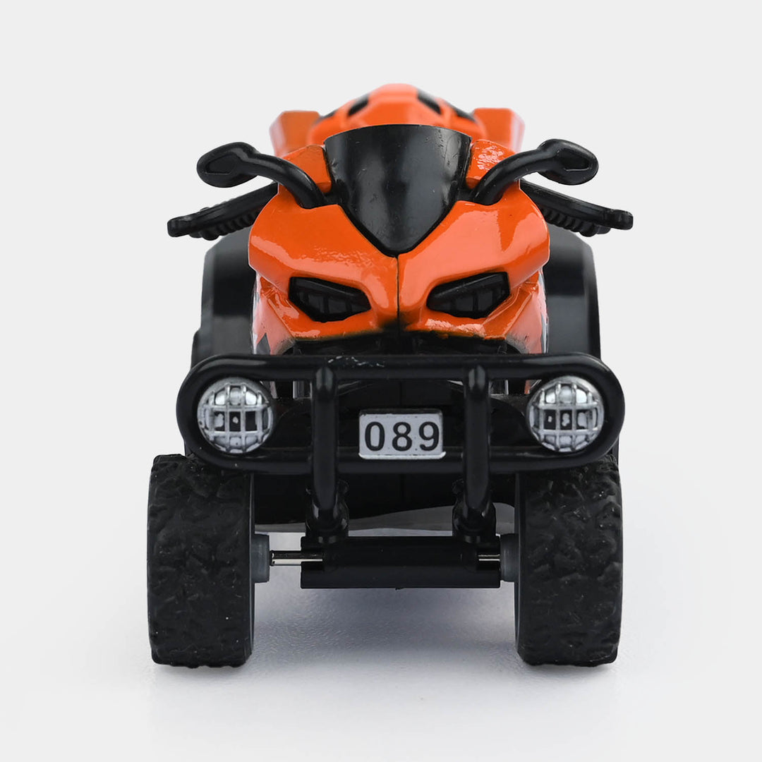 Alloy Pull-Back Friction Powered Vehicle