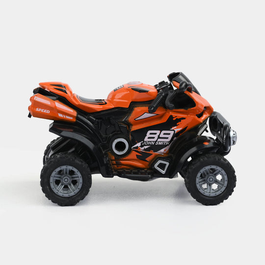 Alloy Pull-Back Friction Powered Vehicle