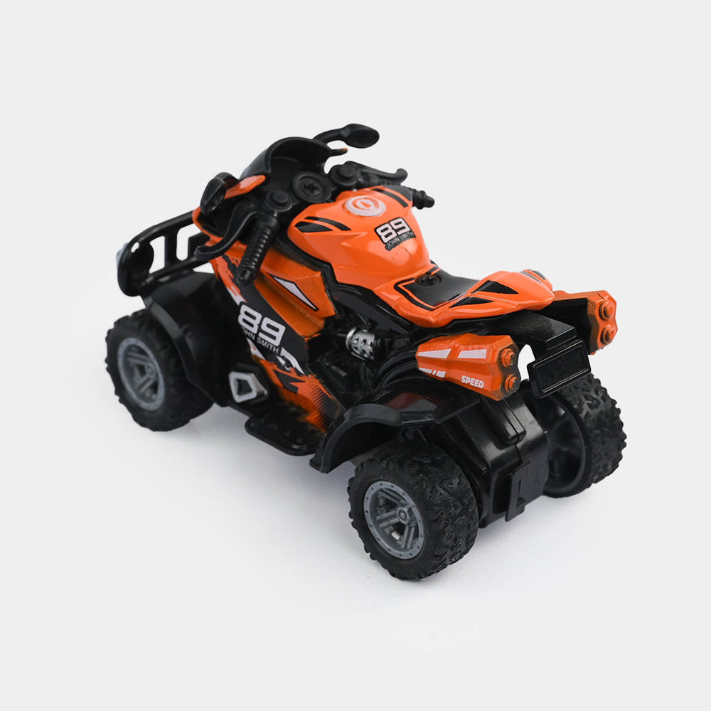 Alloy Pull-Back Friction Powered Vehicle