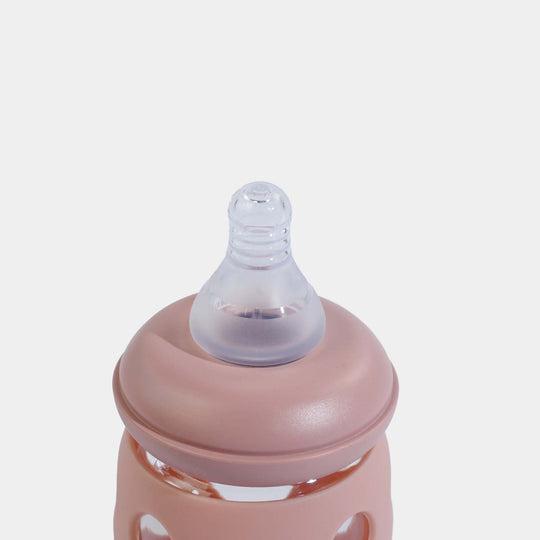 Minitree Newborn Baby Glass Feeder with Silicone Cover | 60Ml