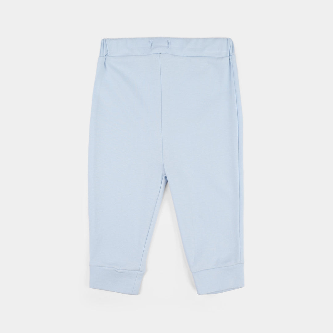 Infant Boys Jersey/Terry 2Pc Suit 287-045 E-C-WHITE