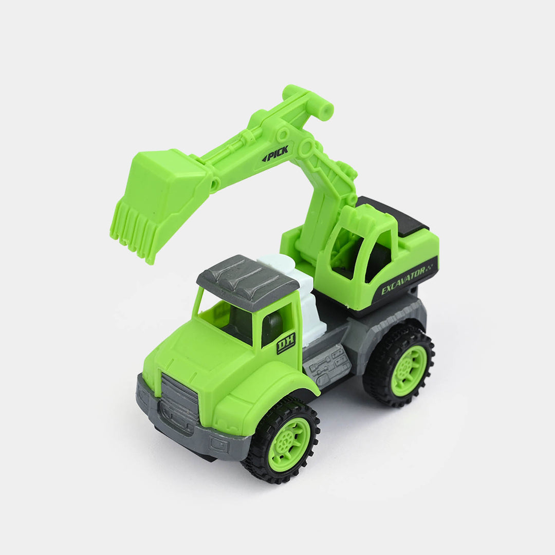 Friction Powered Mini Vehicle Toy